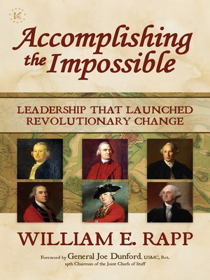 cover image of Accomplishing the Impossible